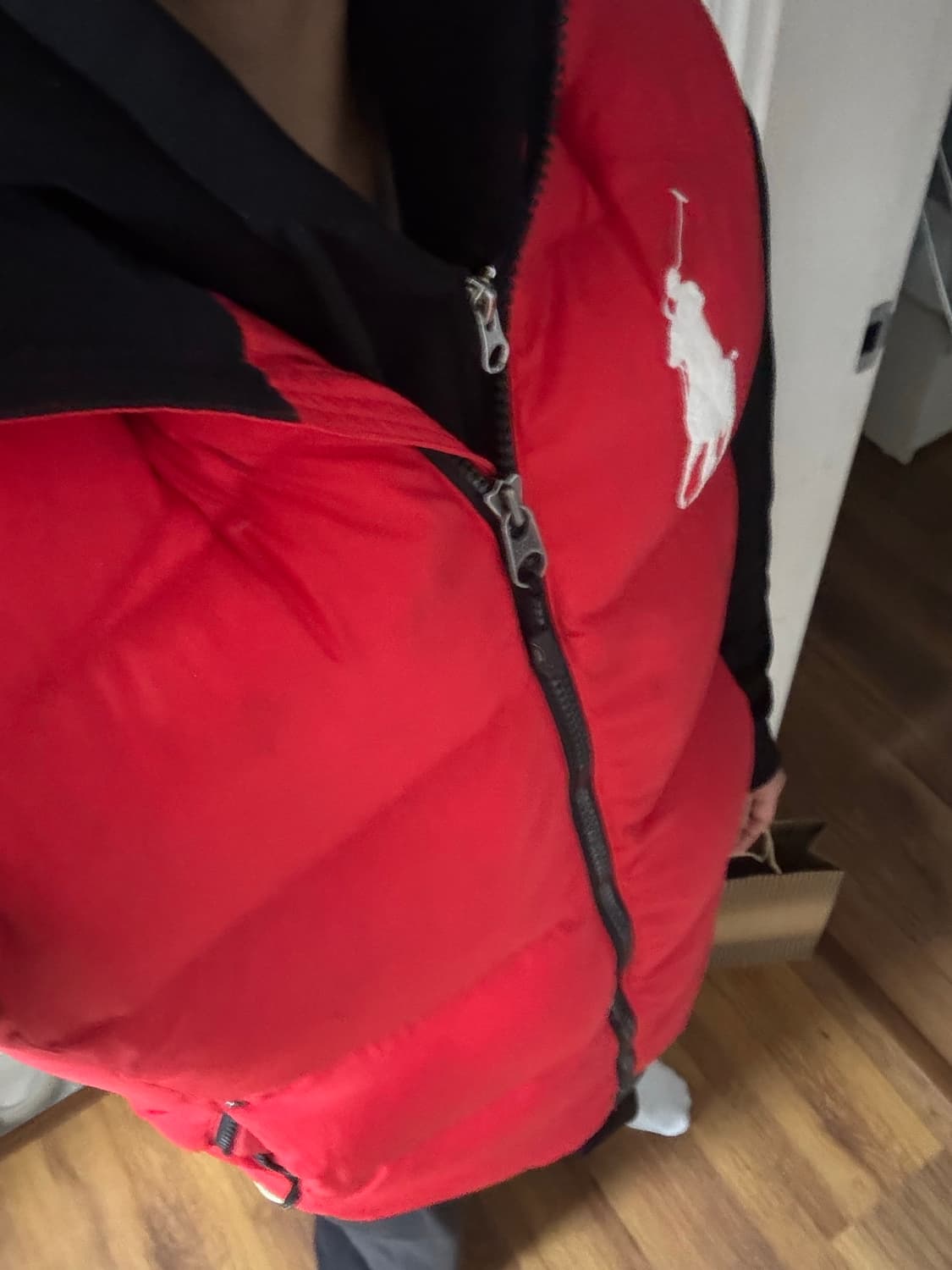 폴로 빅포니 패딩조끼 상품이미지7