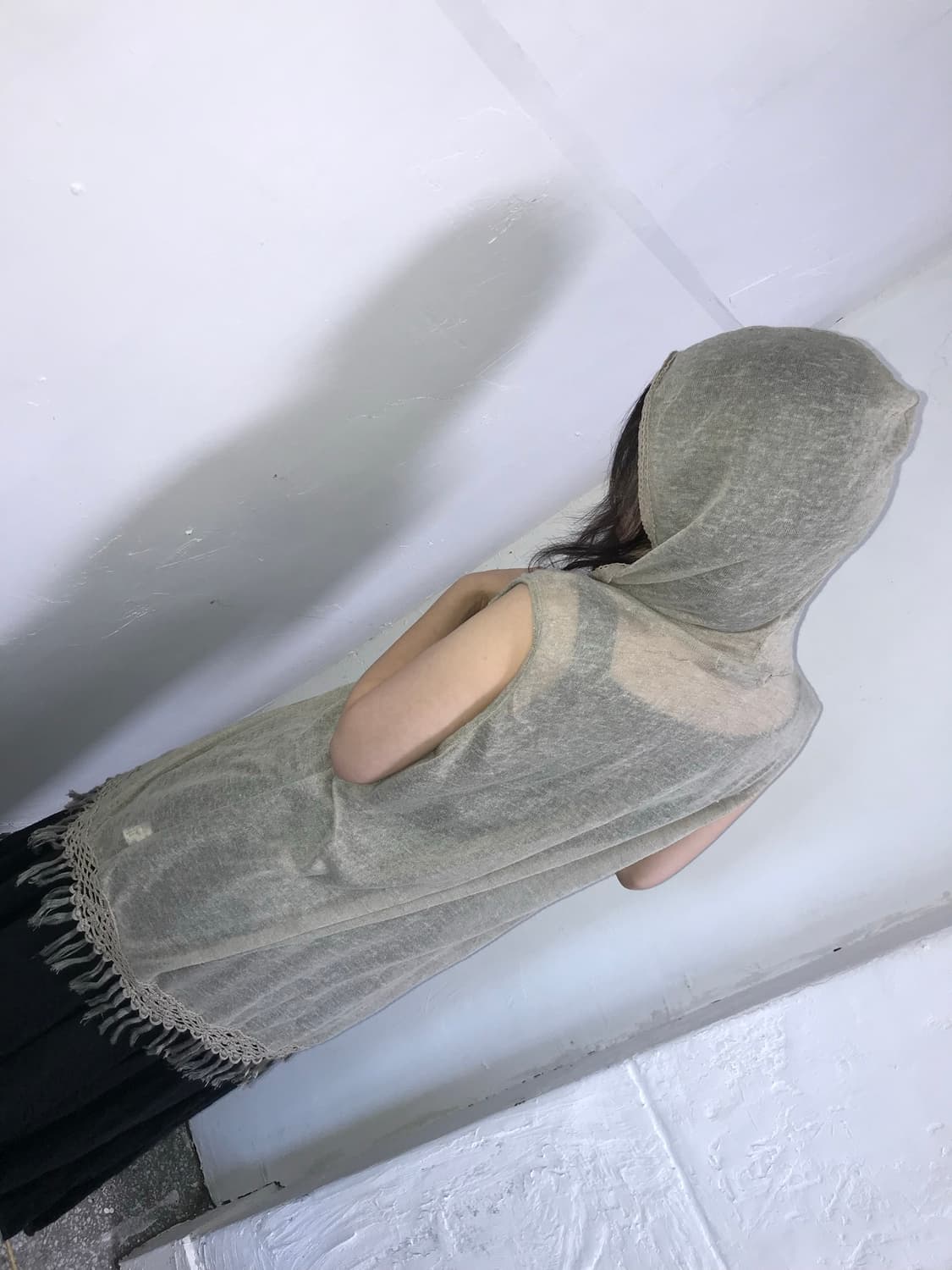 크로셰 롱 베스트 상품이미지5