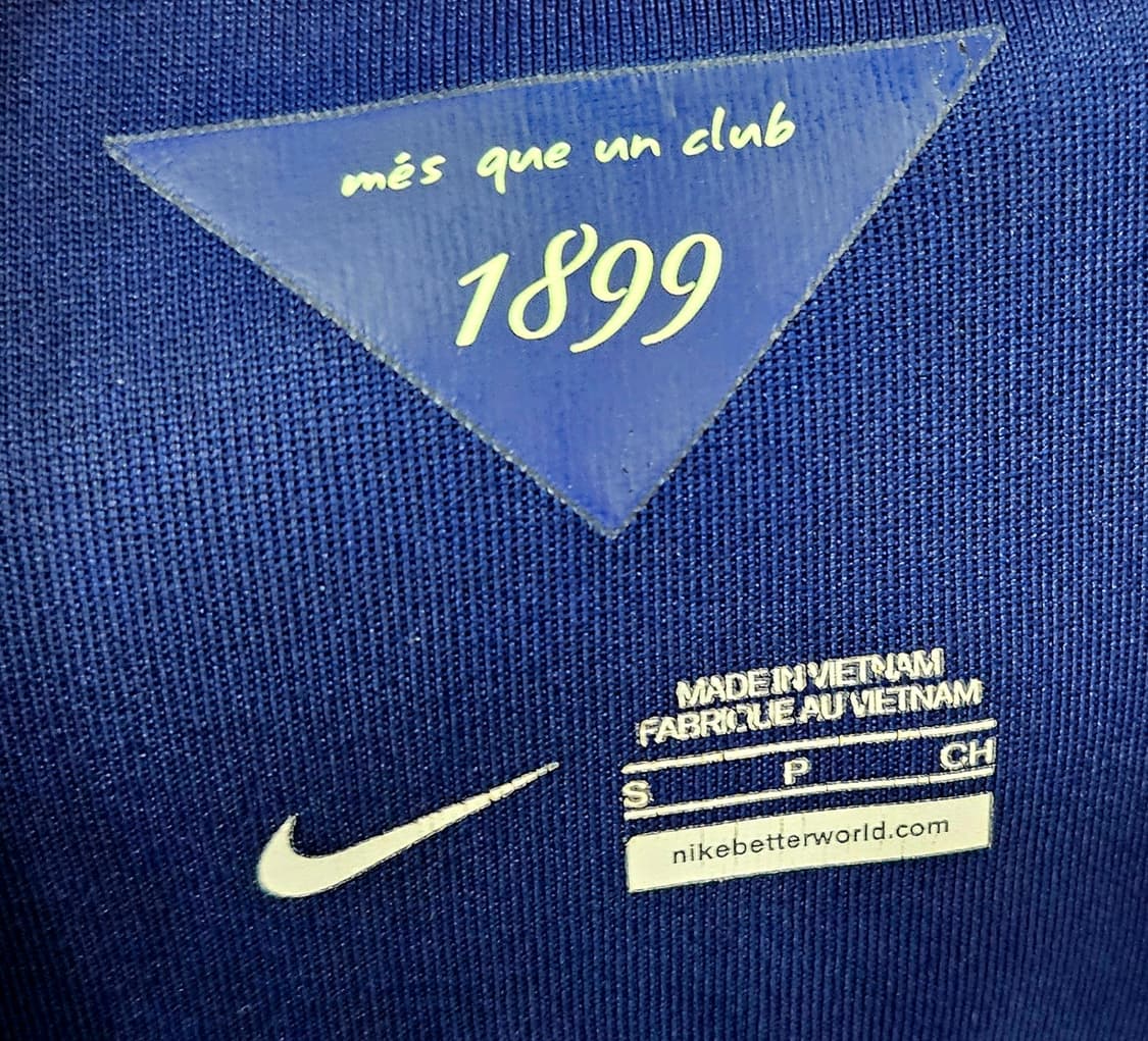 (95~100)M☆우주매물☆나이키 바르셀로나N98어센틱[네이비]트랙탑져지 상품이미지2