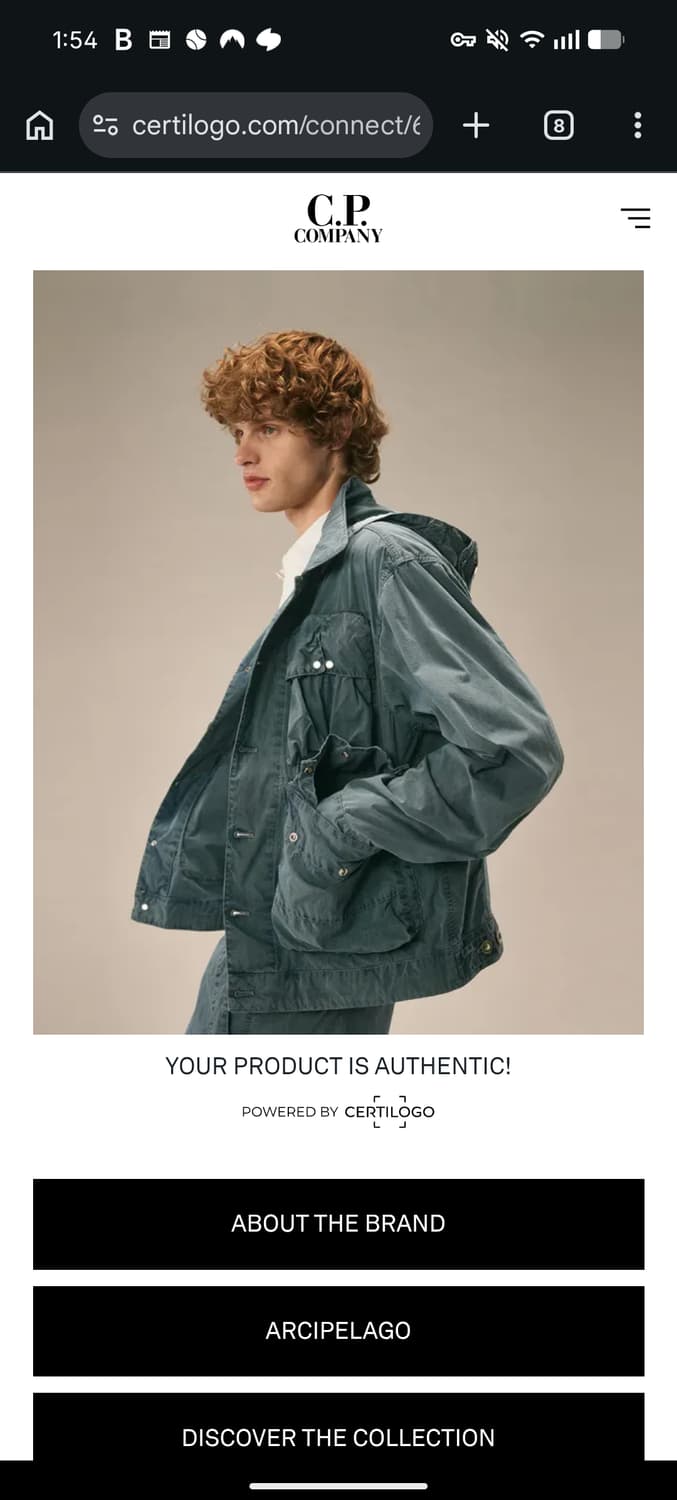 C.P. 컴퍼니 맨투맨 버건디 105 상품이미지6