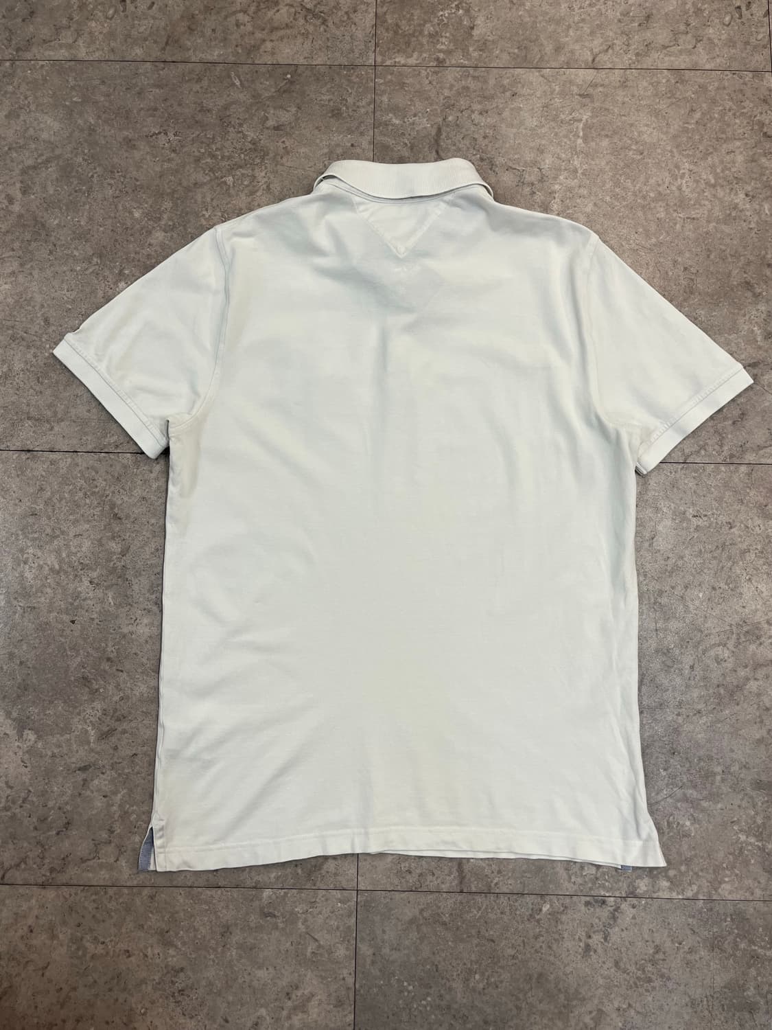 타미힐피거 반팔 카라티 화이트 L #csz4049 상품이미지7