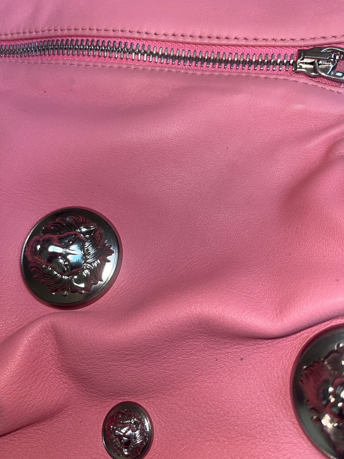 베르사체 가죽 봄버자켓(38) 상품이미지8