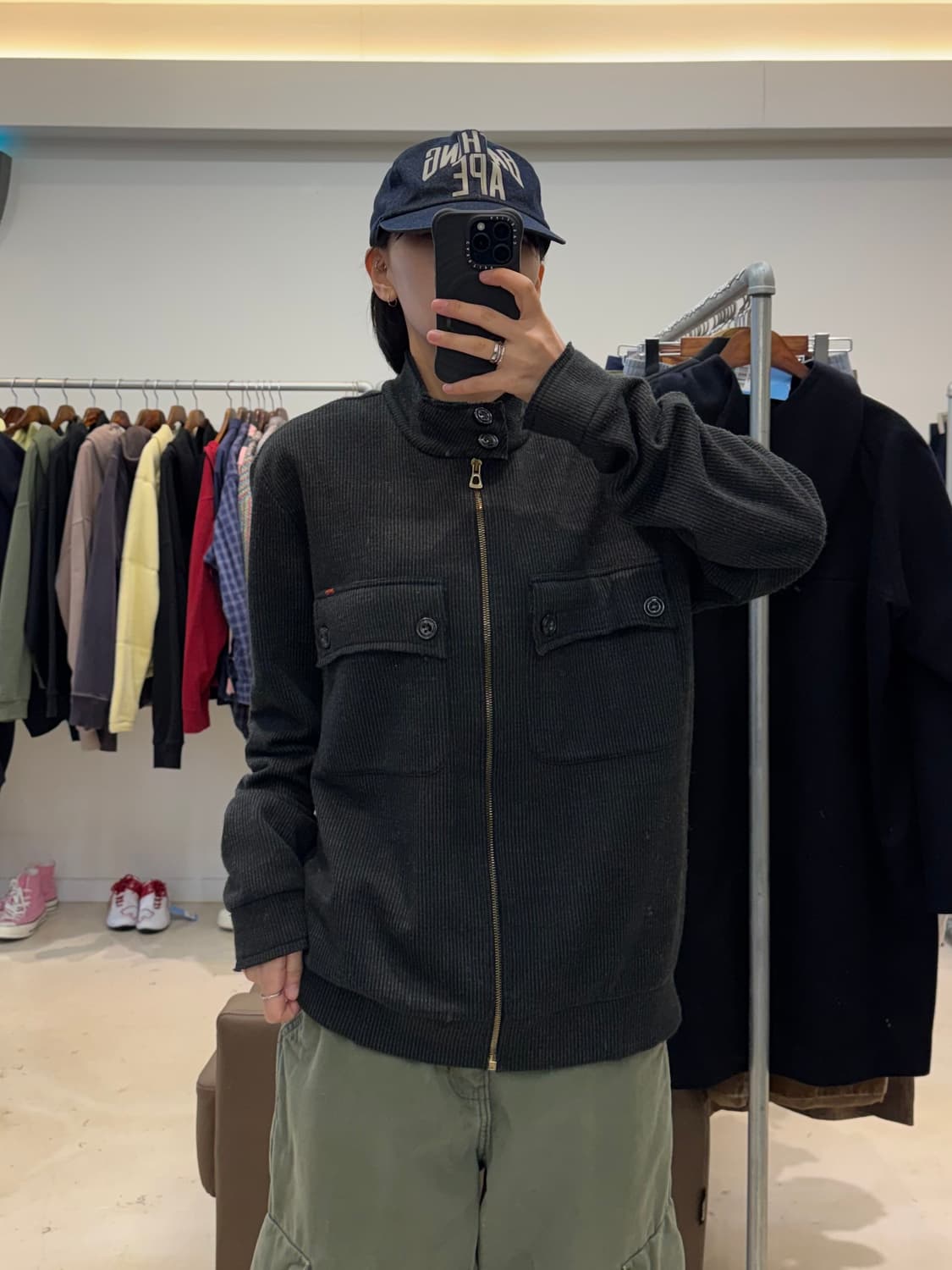 휴고보스 니트 집업 상품이미지4