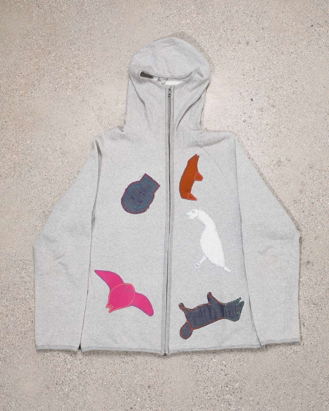Ne-net patch hood zip 상품이미지2
