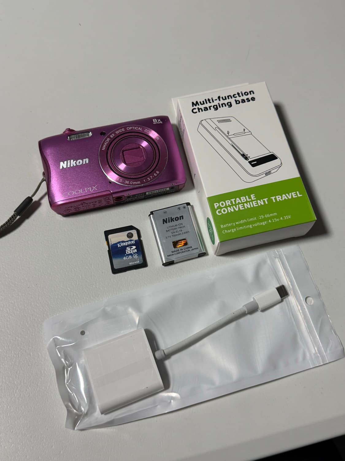 wifi전송 마젠타 사쿠라 윈터 카메라 니콘 쿨픽스s3700 작례o 상품이미지7