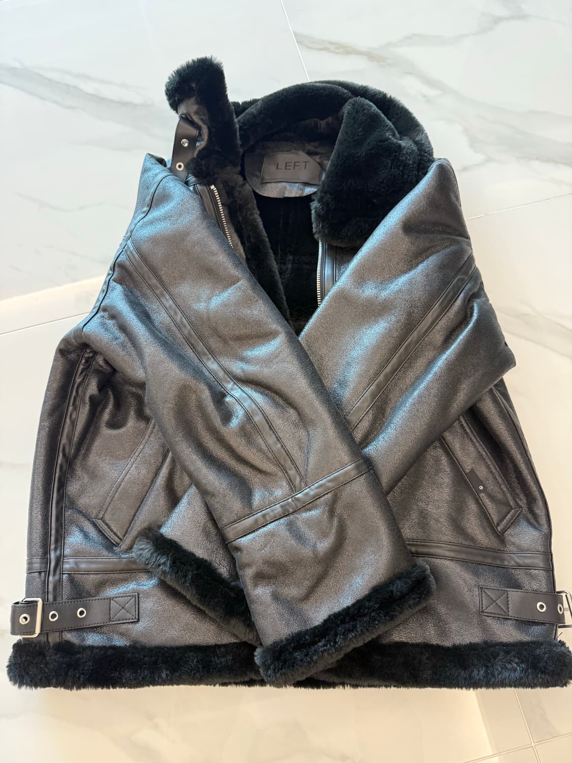 레프트서울 무스탕 라지 상품이미지2