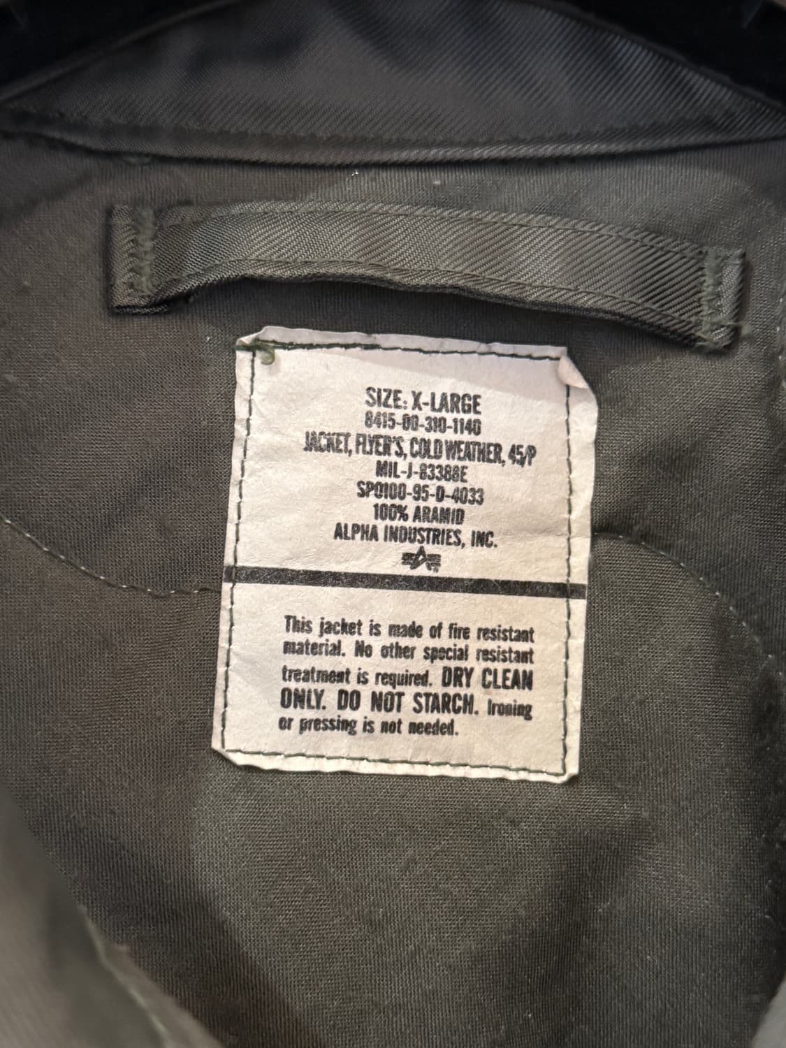 알파인더스트리 CWU-45P 오리지널 상품이미지4