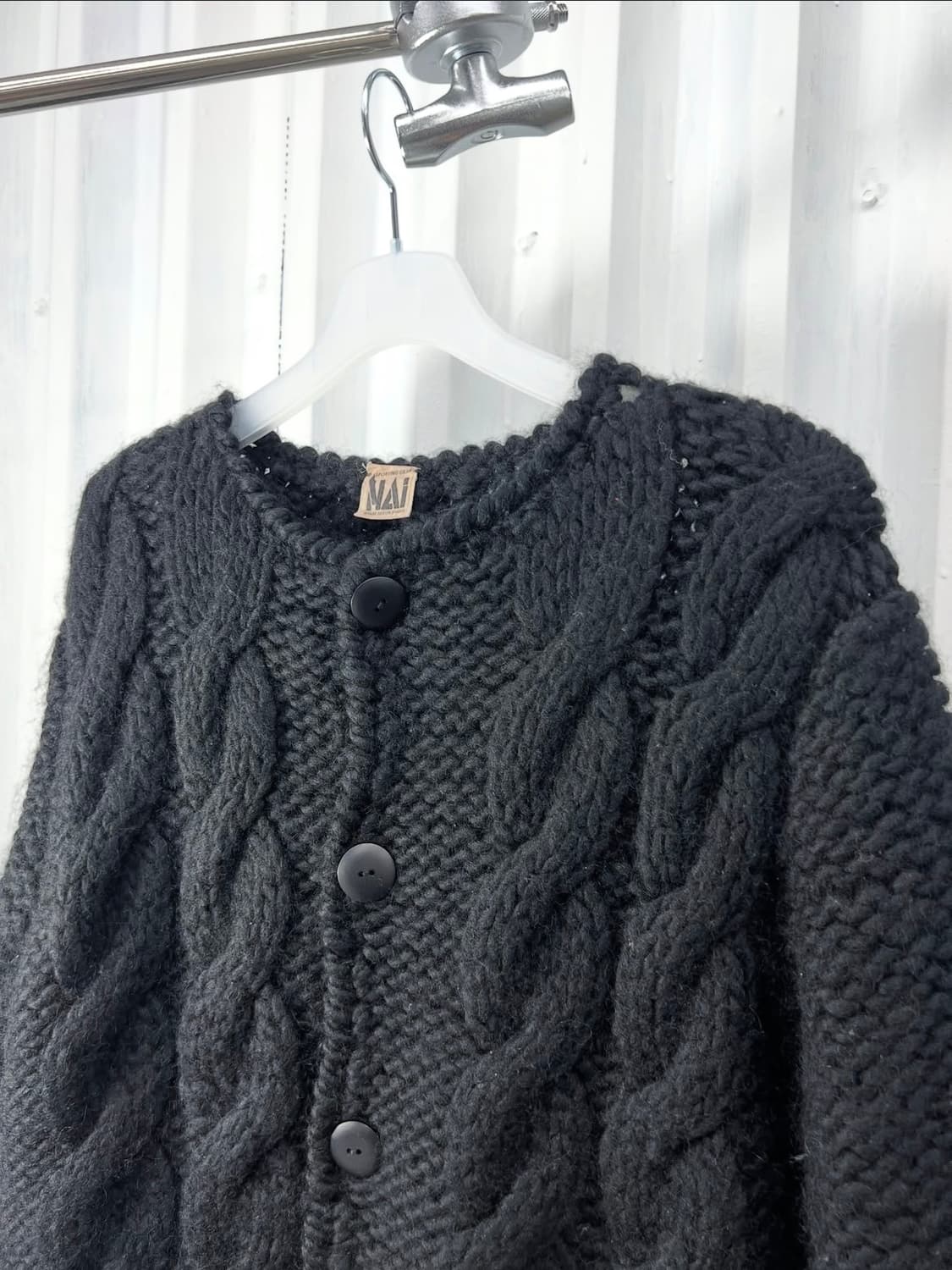 80s) Hai Sporting Gear knit cardigan 상품이미지3