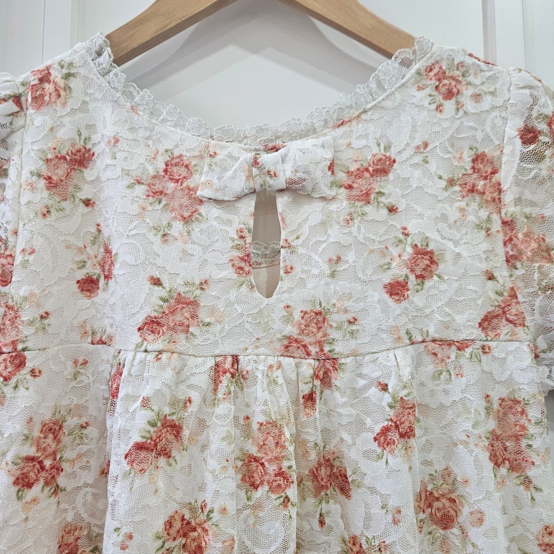 로즈 레이스 플라워 원피스 상품이미지7