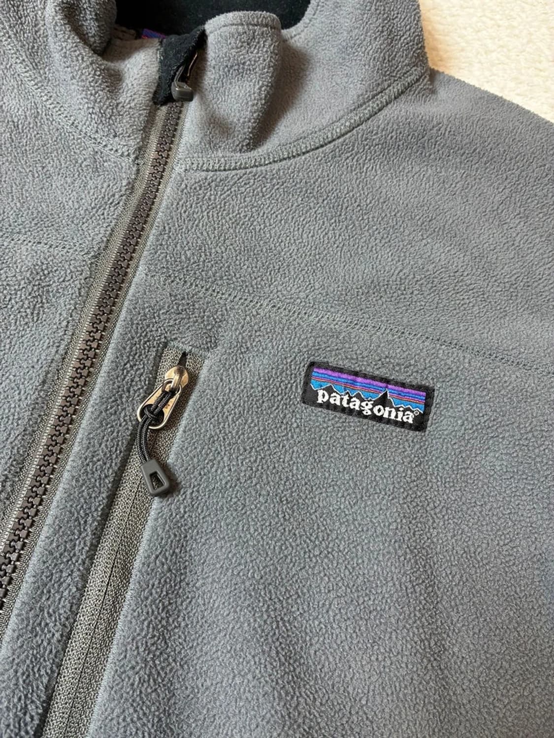 파타고니아 그레이배색 폴라텍 후리스 자켓 PN7325 상품이미지3