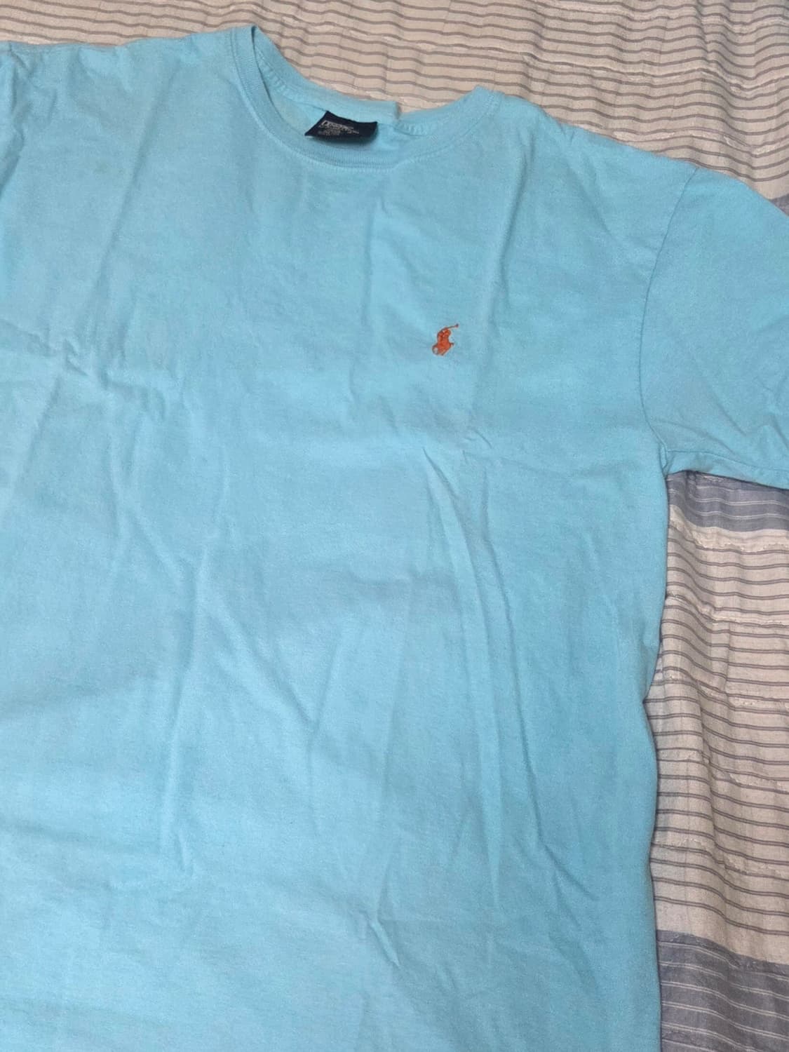 폴로랄프로렌 하늘색 반팔티셔츠 상품이미지1