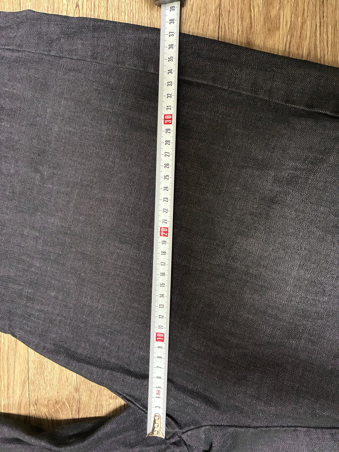 COCL 흑청 와이드 데님 팬츠 L 상품이미지9