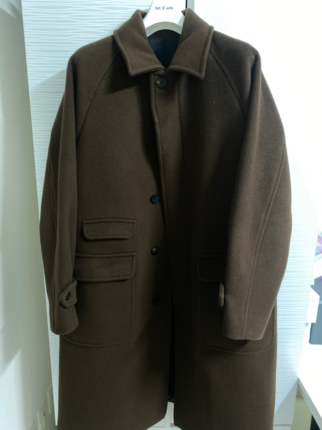 아트이프엑츠 발마칸 코트 M size(105~110) 상품이미지1