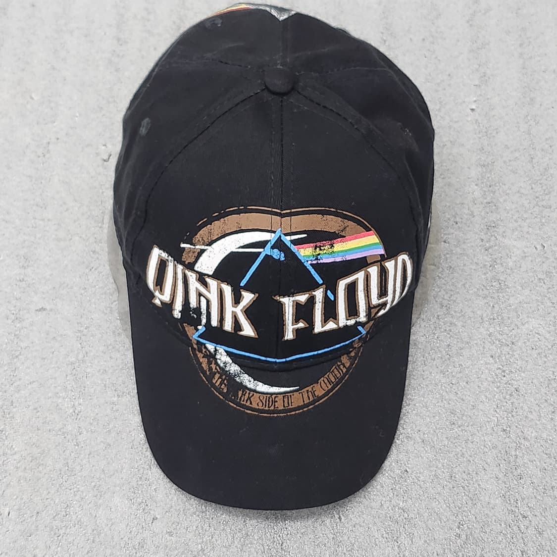 핑크 플로이드 Dark Side of the Moon 볼캡 플랙 프리사이 상품이미지1