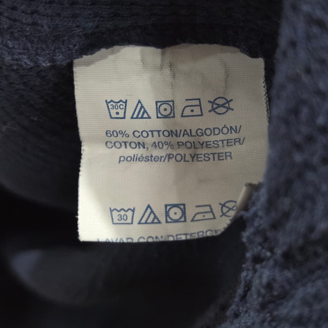 폴로랄프로렌 와플 반팔티 네이비 M  상품이미지4