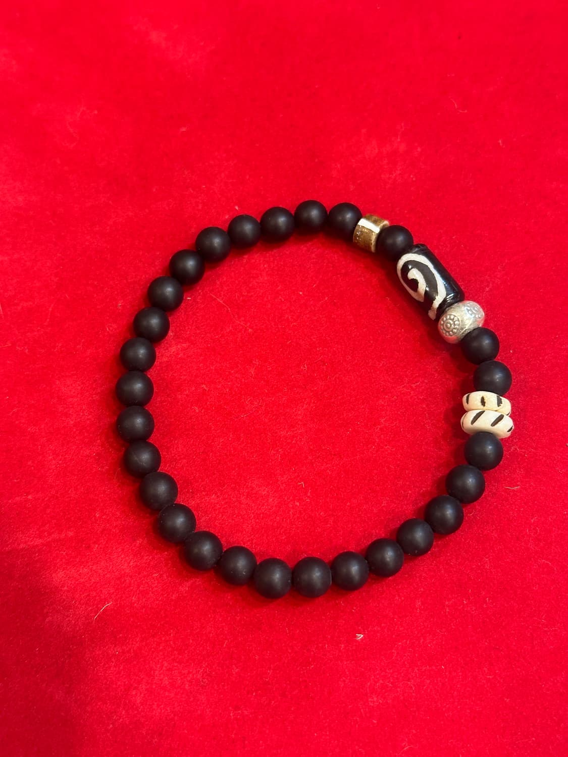 Musta Black Spiral Totem Bracelet 상품이미지2
