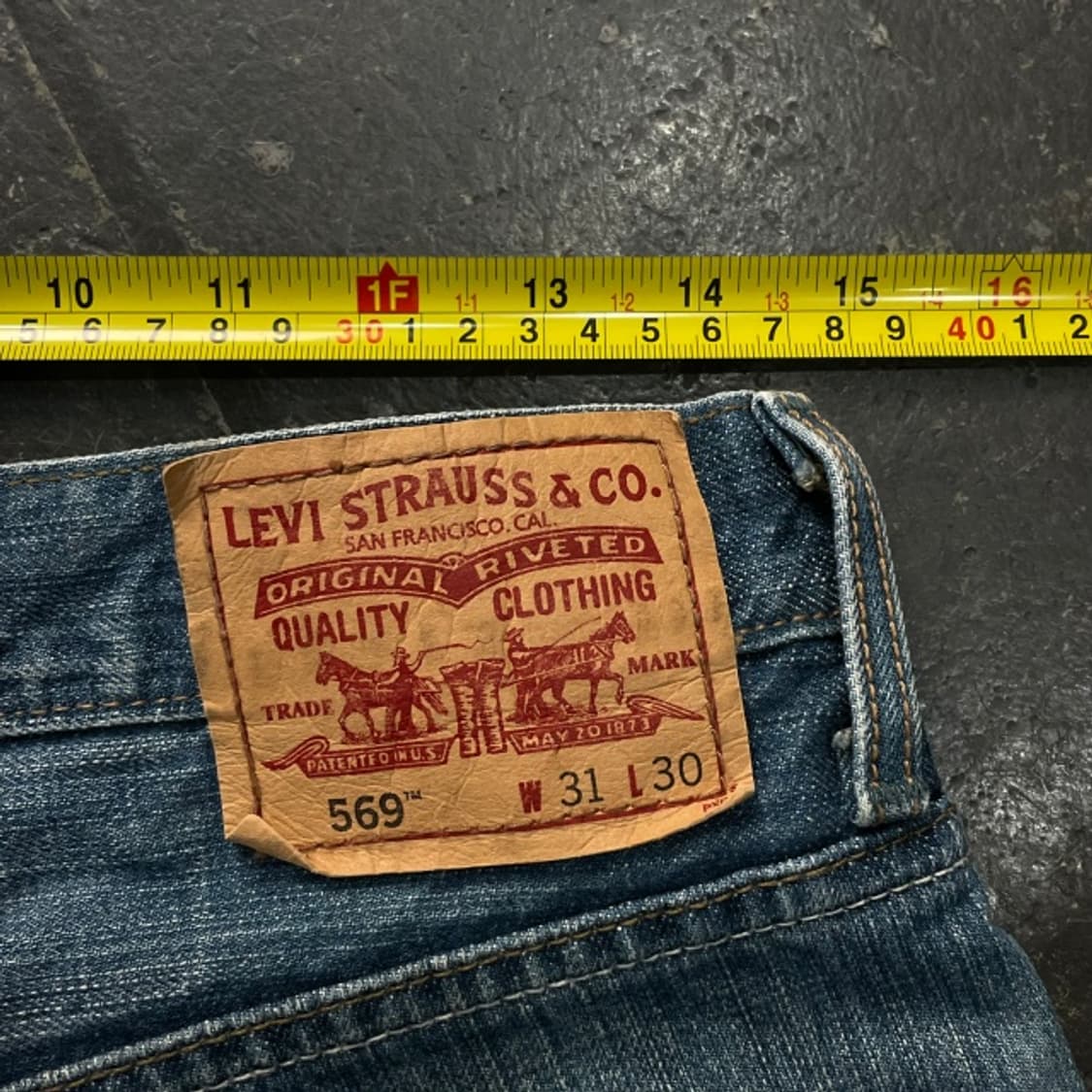 31 리바이스 569 루즈핏 청바지  상품이미지8