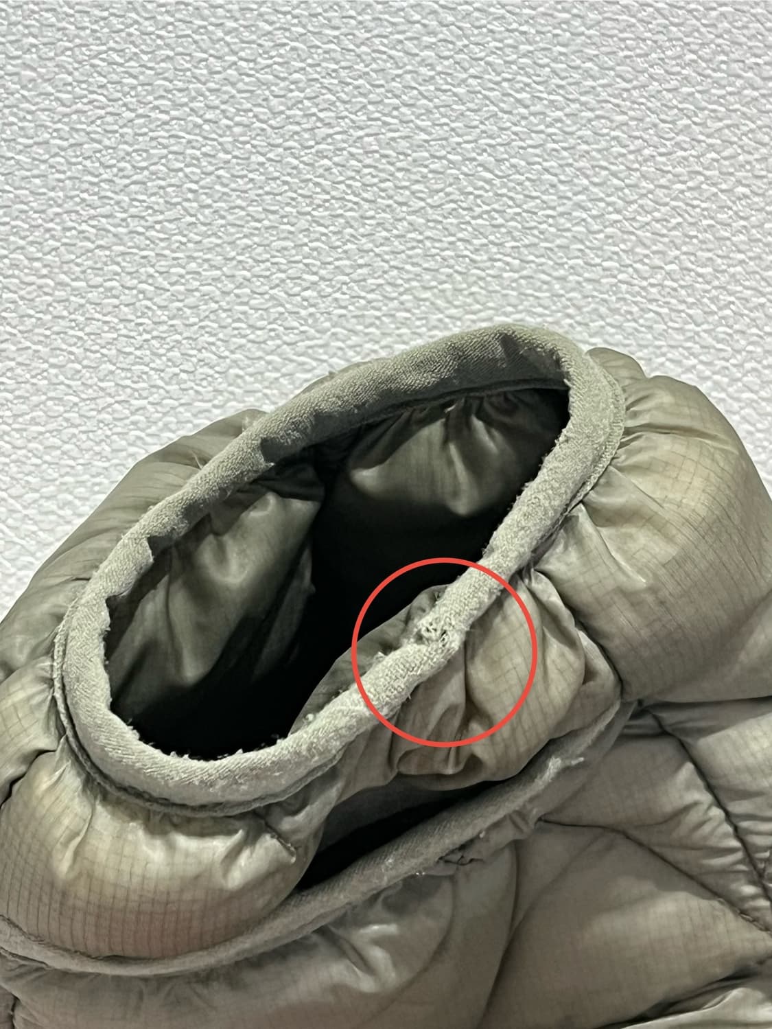 로아 라이트 다운 자켓 그레이(L) 상품이미지10