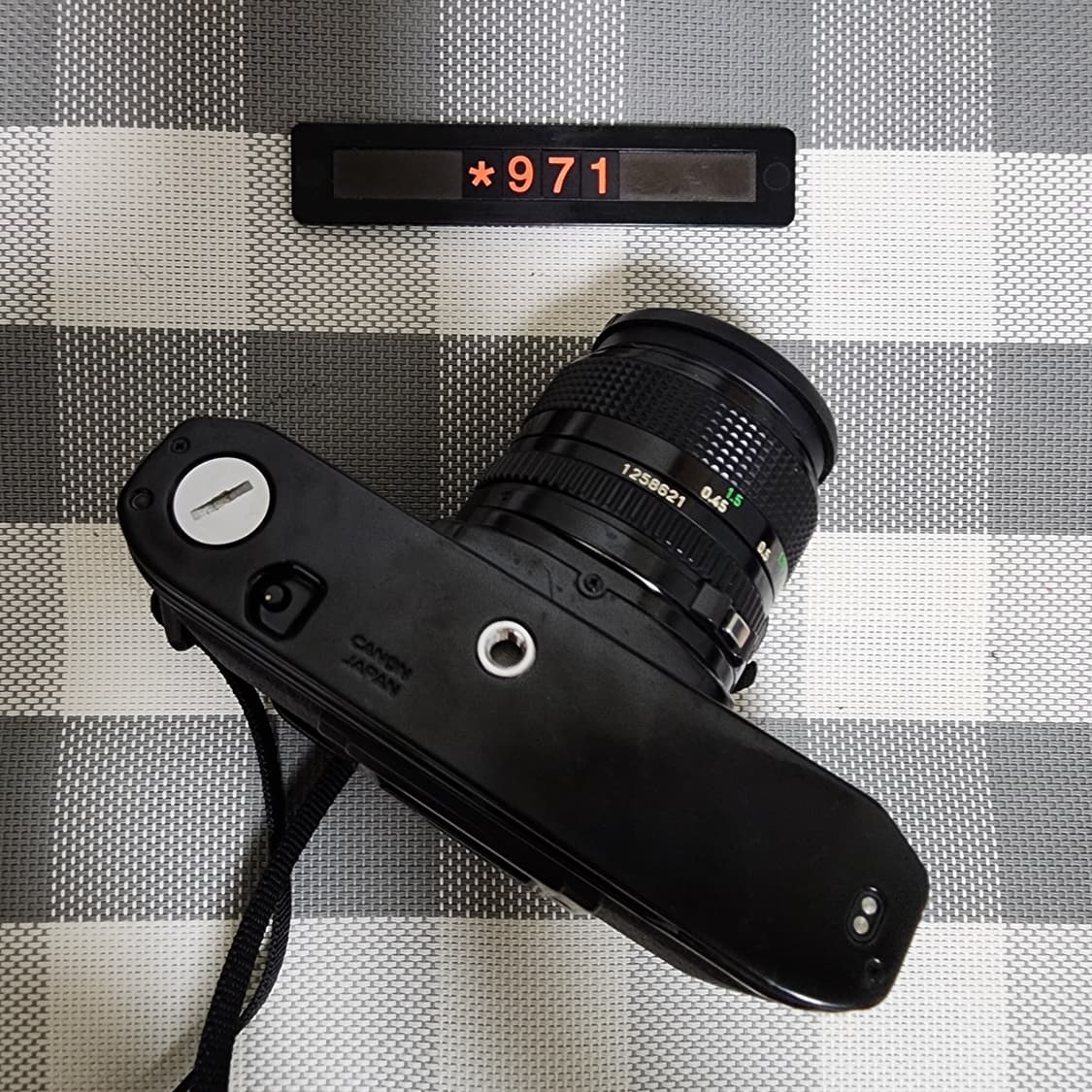 캐논 AE-1 필름카메라 1.4 단렌즈 블랙바디 상품이미지5