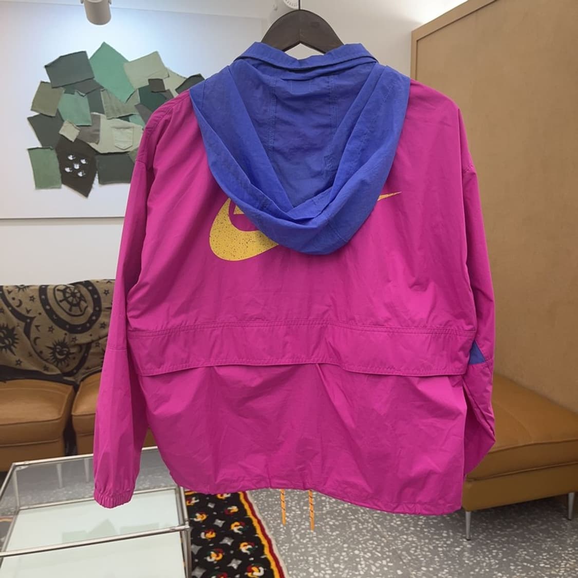 나이키 Y2K 레트로 핫핑크 바람막이 아노락 M C07803 상품이미지4