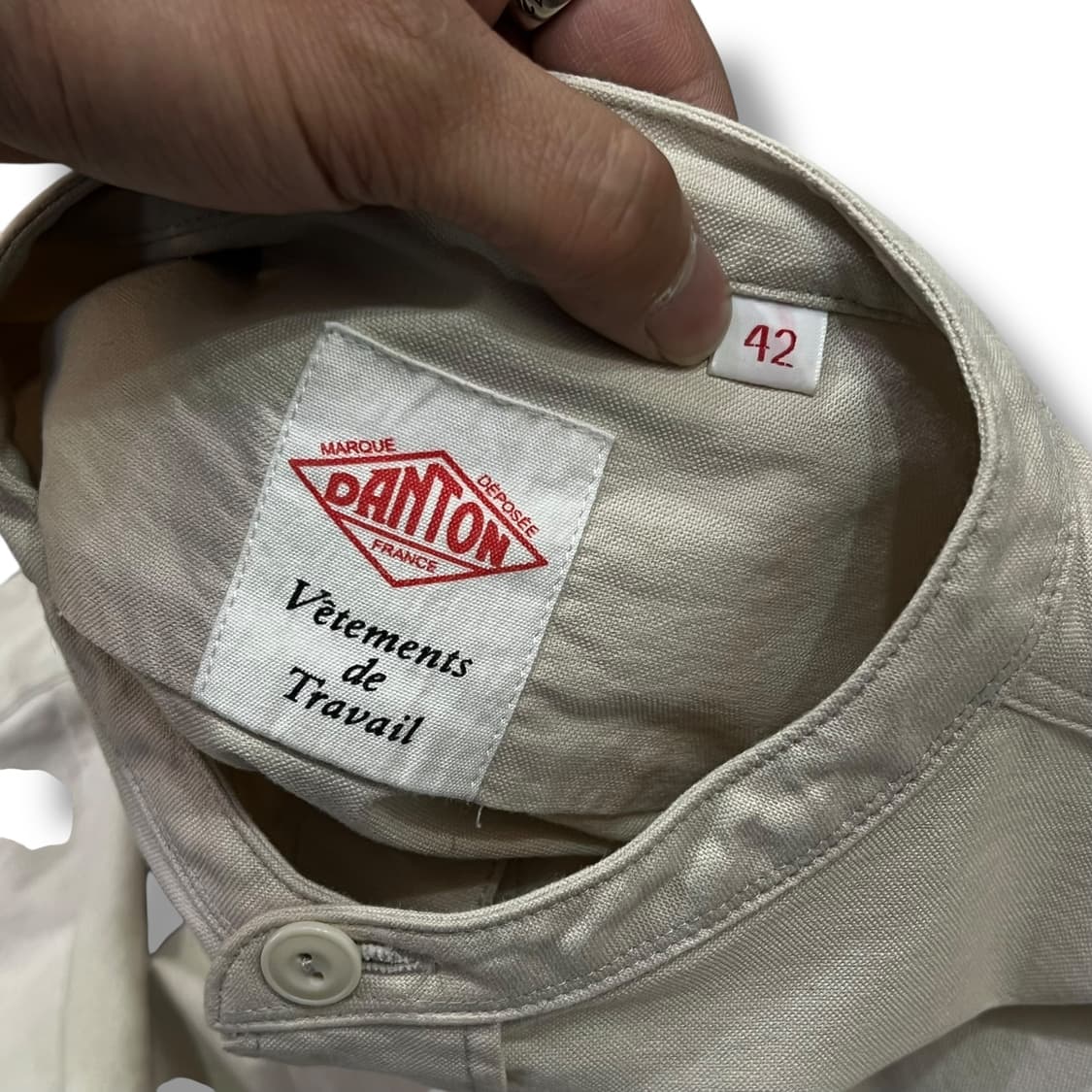  단톤 헨리넥 코튼 셔츠 y13953 상품이미지7