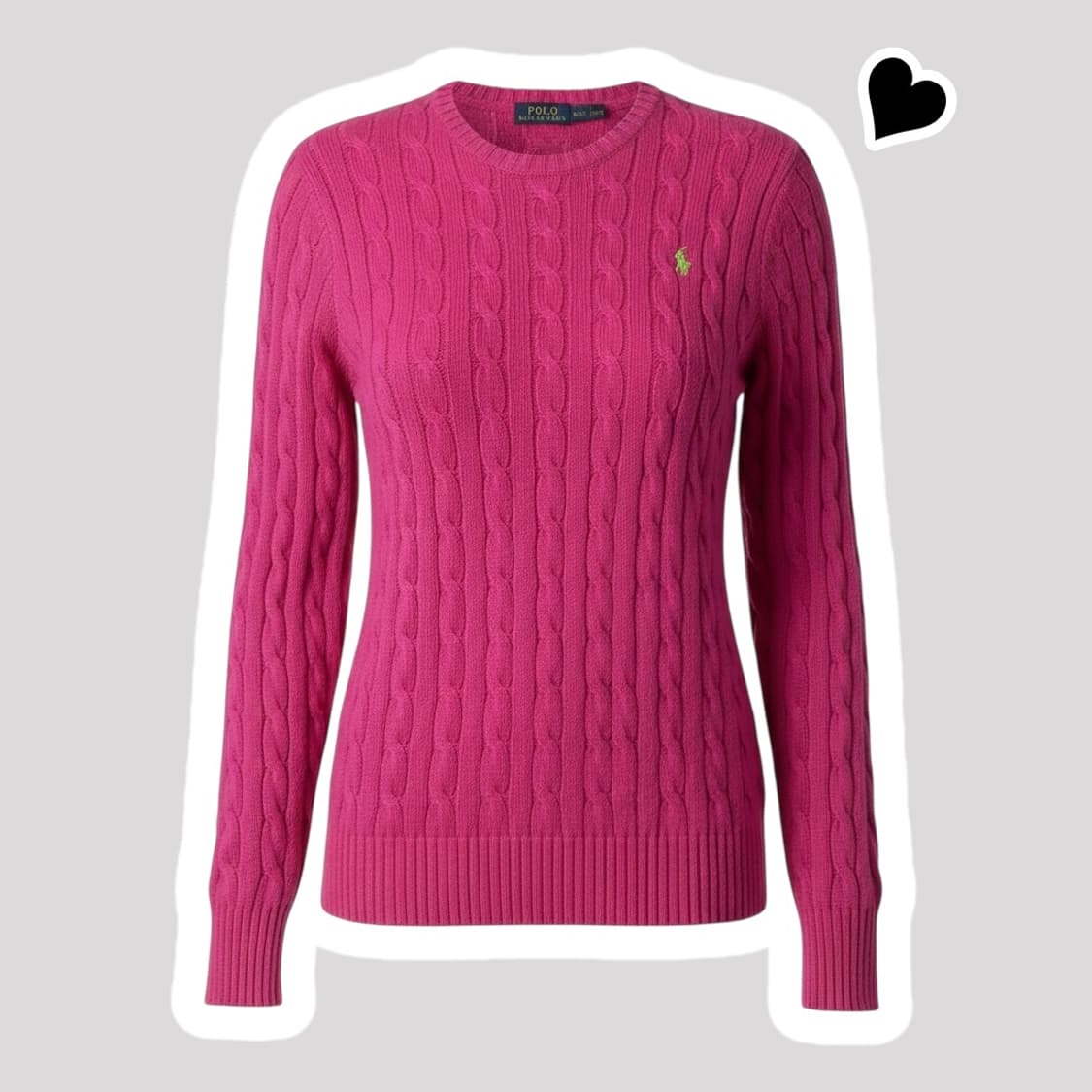 여성 폴로 랄프로렌 캐시미어 니트 상품이미지1