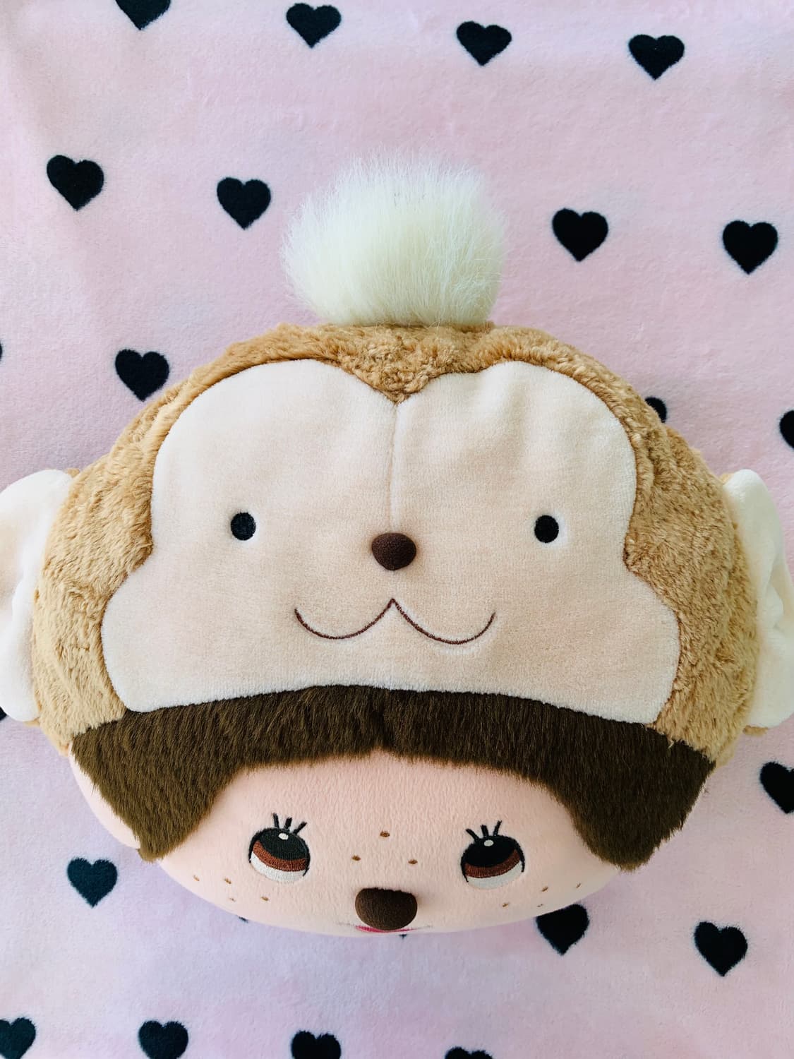 🤎대형 애니멀 몽키 몬치치 쿠션 상품이미지6
