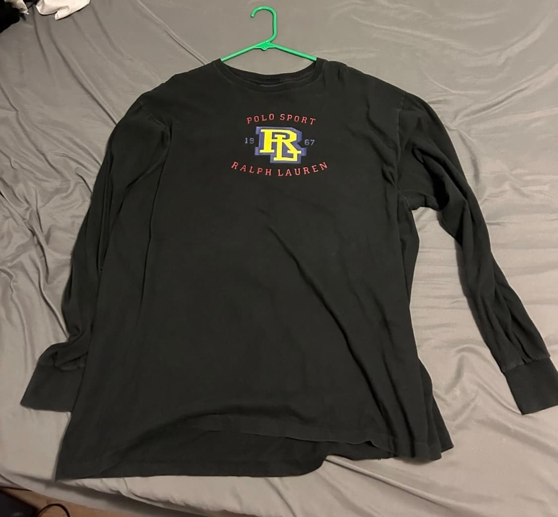 [폴로 스포츠 대방출] 90s 폴로스포츠 수소봉제 롱슬리브 상품이미지1