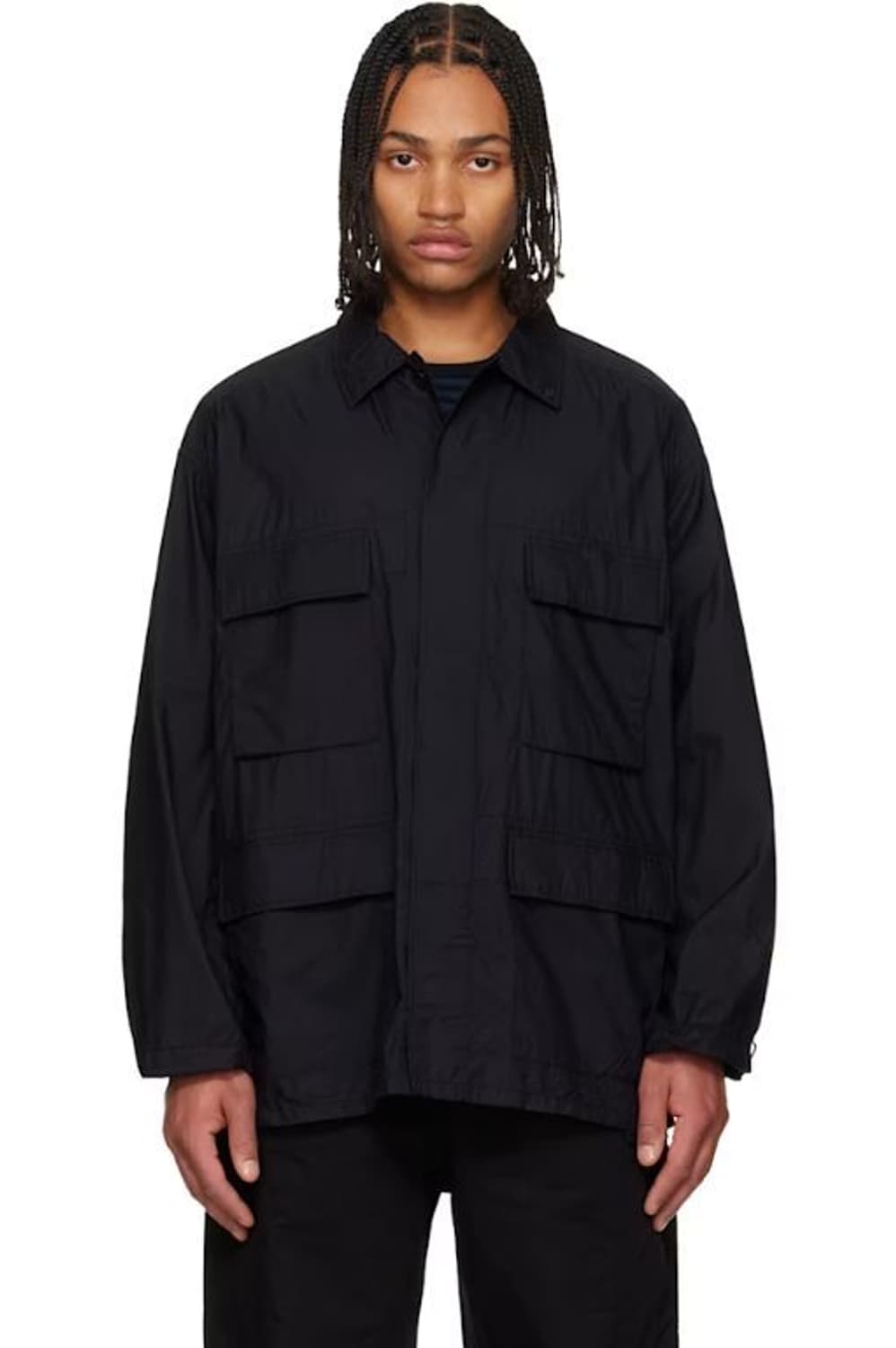 [L] 나나미카 라이트 웨이트 필드 자켓 블랙 상품이미지10