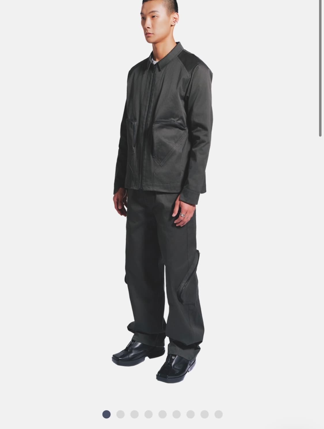 Helix clothing geometric pocket pants 상품이미지1