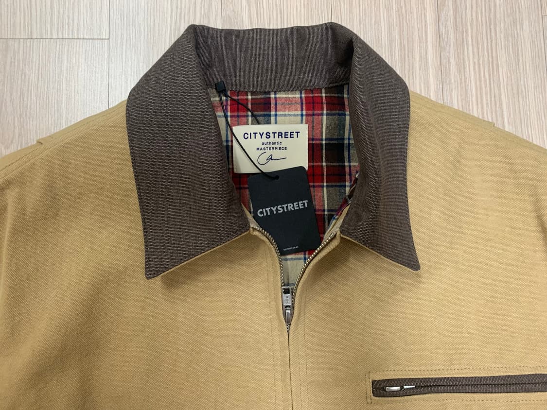 시티스트리트 바틱 워시드 캔버스 워크자켓 상품이미지9