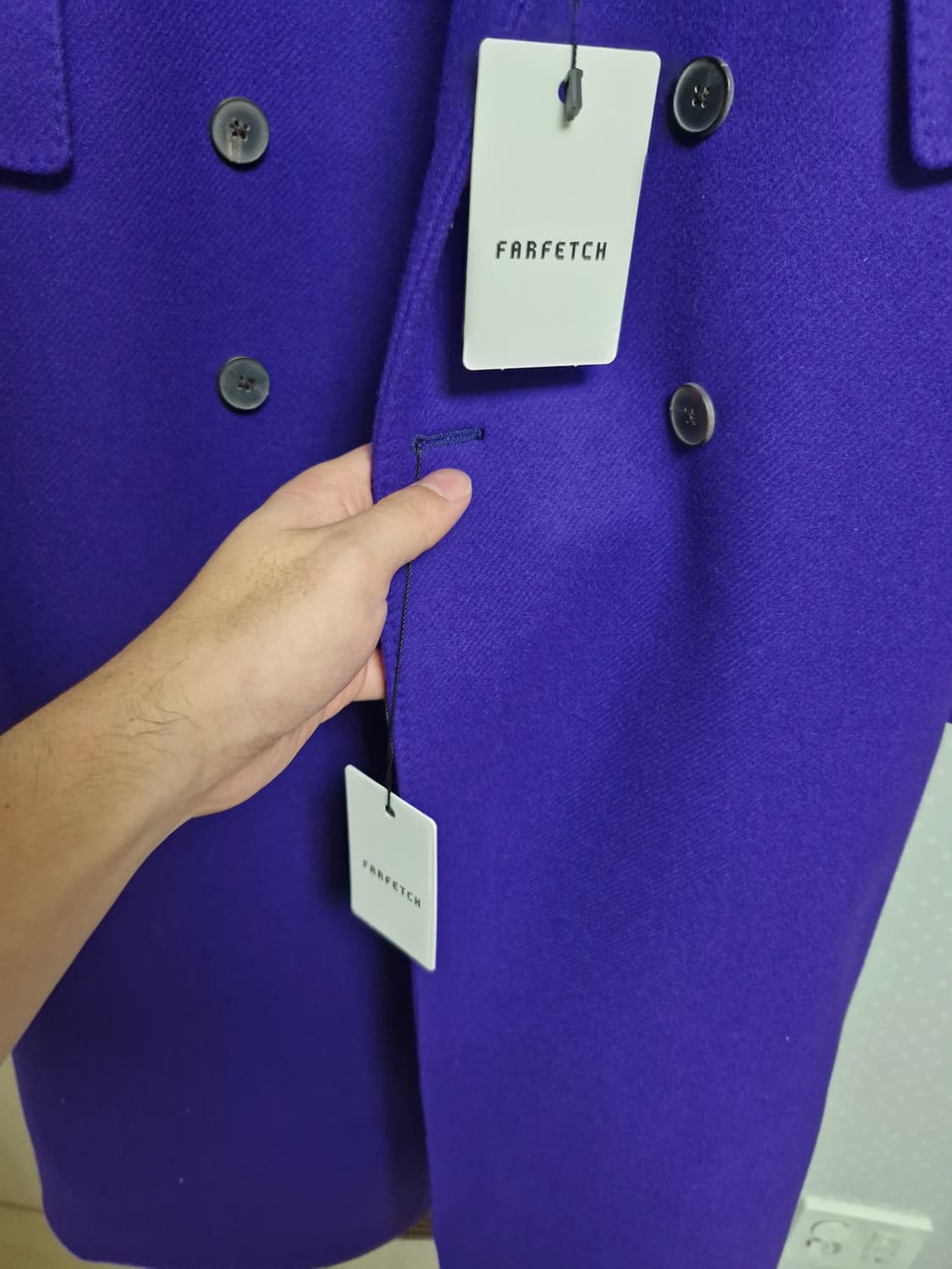 하이더 아커만 20fw 퍼플 코트 50 상품이미지3