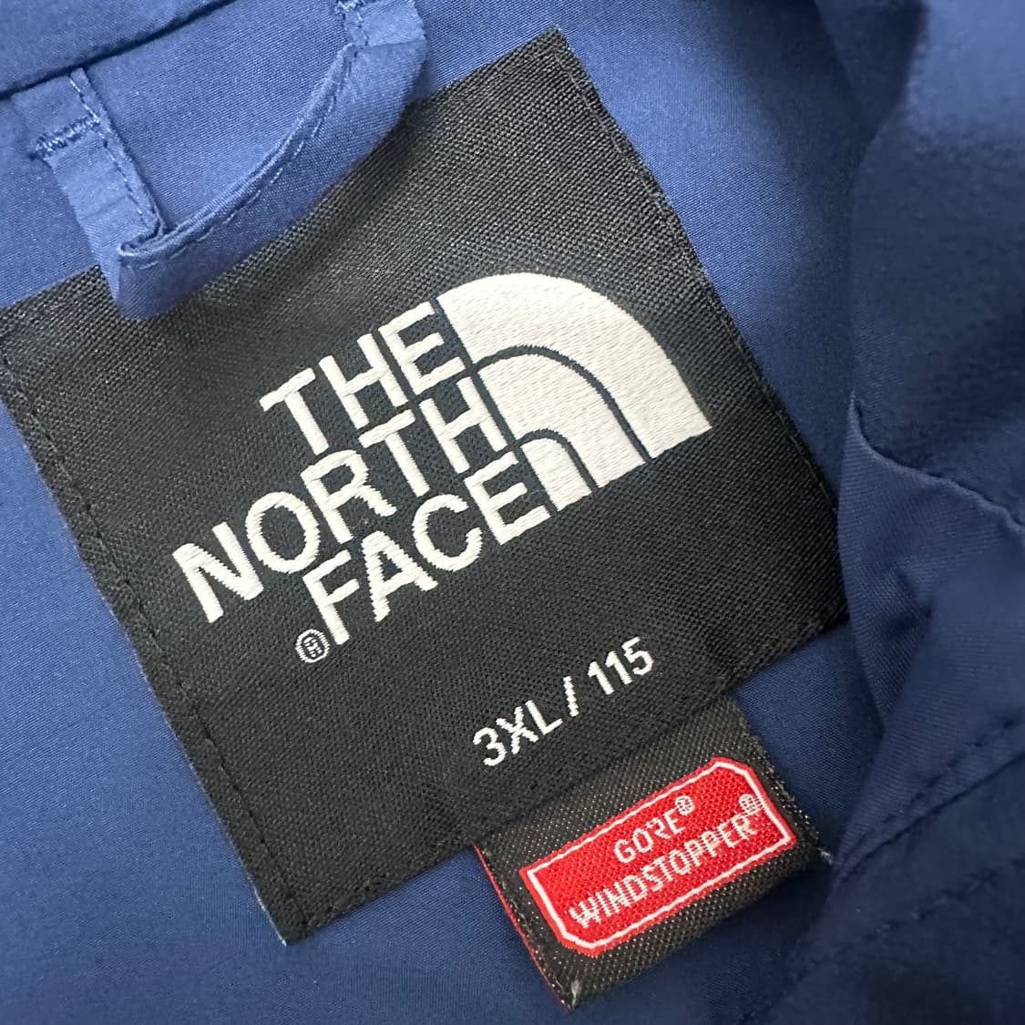 노스페이스 고어텍스 바람막이 자켓 블루 115(3XL) 상품이미지3