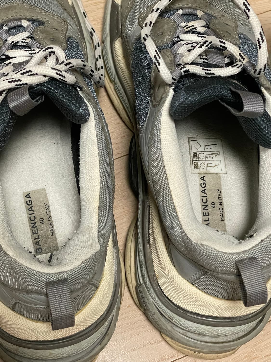 발렌시아가 트리플s 17fw 그레이 40 상품이미지5