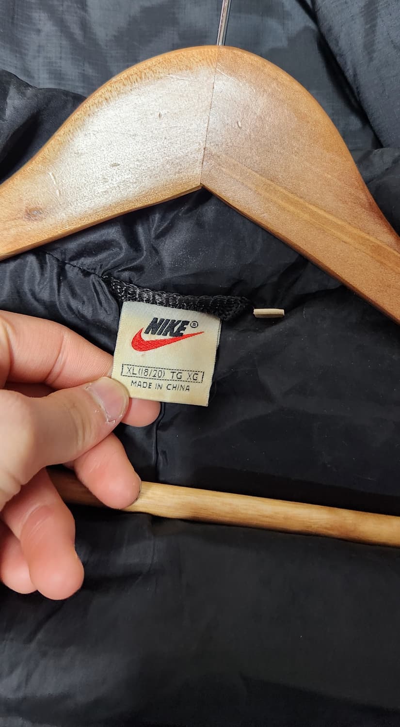 L 나이키 90s 빅로고 올드스쿨 조끼 베스트 패딩 자켓 상품이미지8