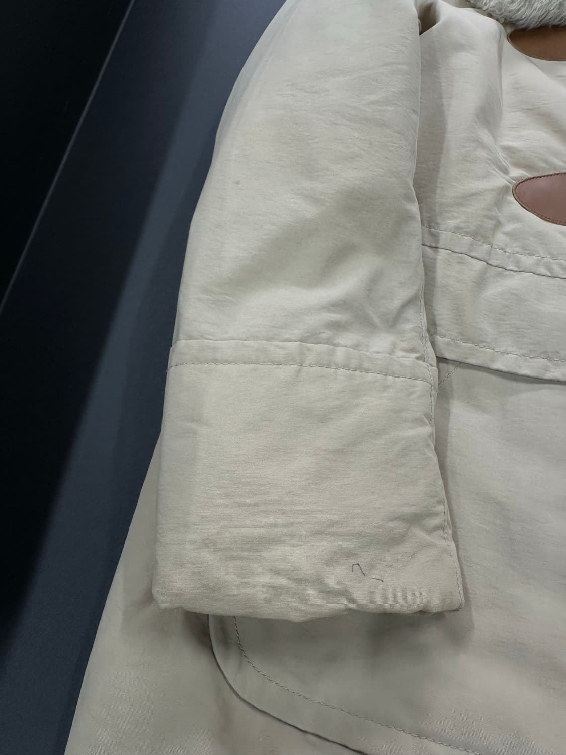 히스테릭글래머 Primaloft 히스걸 넥버클 퍼 덕다운푸퍼롱자켓 상품이미지9