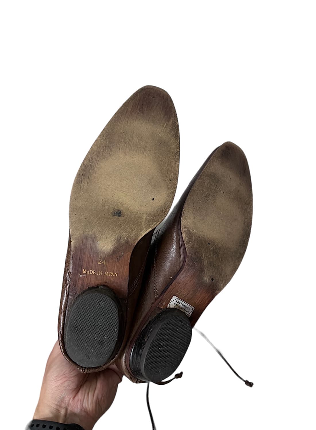 vintage leather boots 상품이미지6