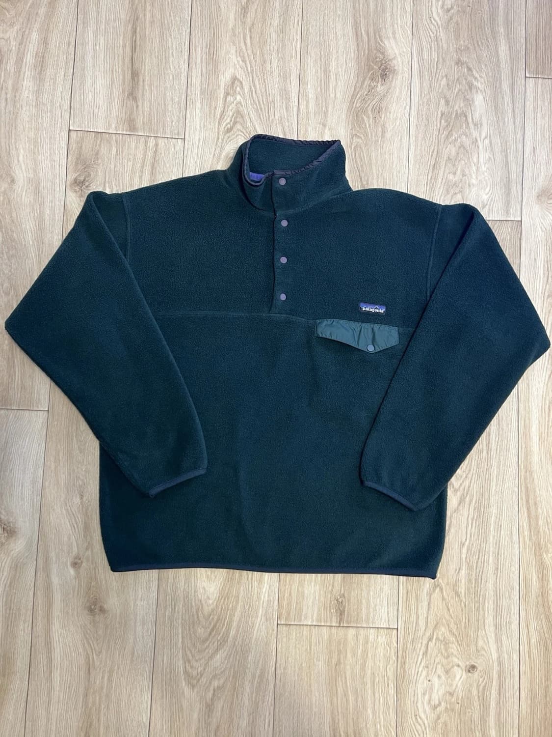 98FW 멕시코 파타고니아 신칠라 스냅-T 헌터 그린 상품이미지1