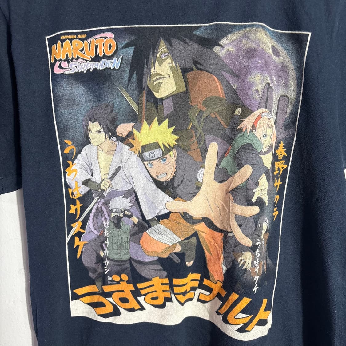 나루토 캐릭터 프린팅 반팔티 상품이미지2