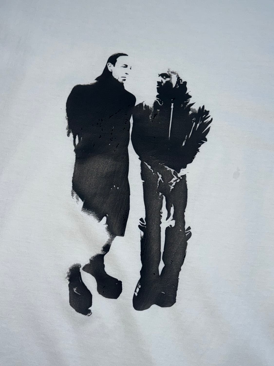 릭오웬스 칸예 프린팅 제작 반팔 상품이미지2