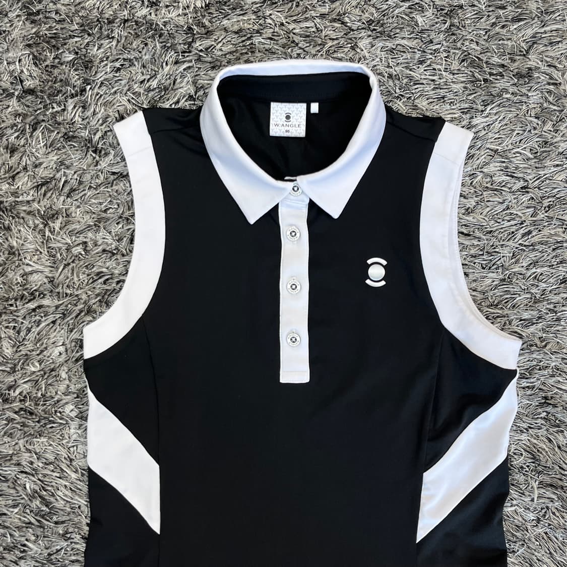 와이드앵글 여성 골프 민소매 티셔츠 (90) 상품이미지2