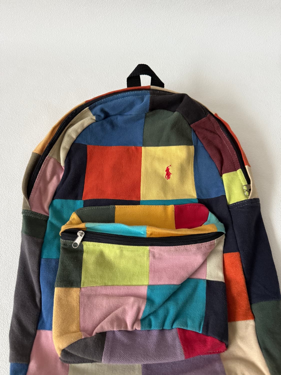 Pre owned 패치워크 리메이크 백팩 상품이미지2