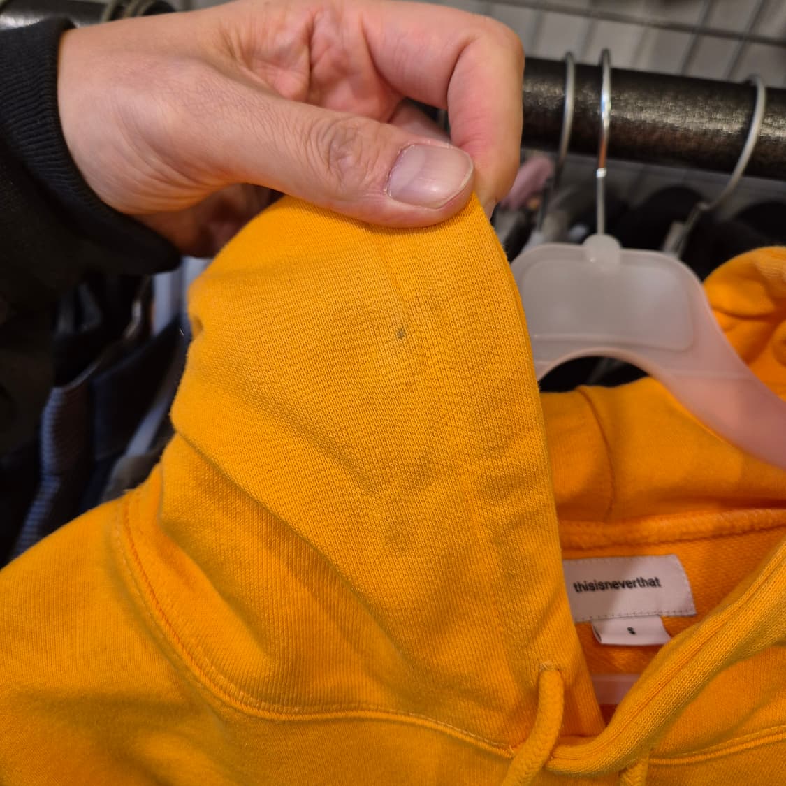 S~M 디스이즈네버댓 옐로우 후드 상품이미지6