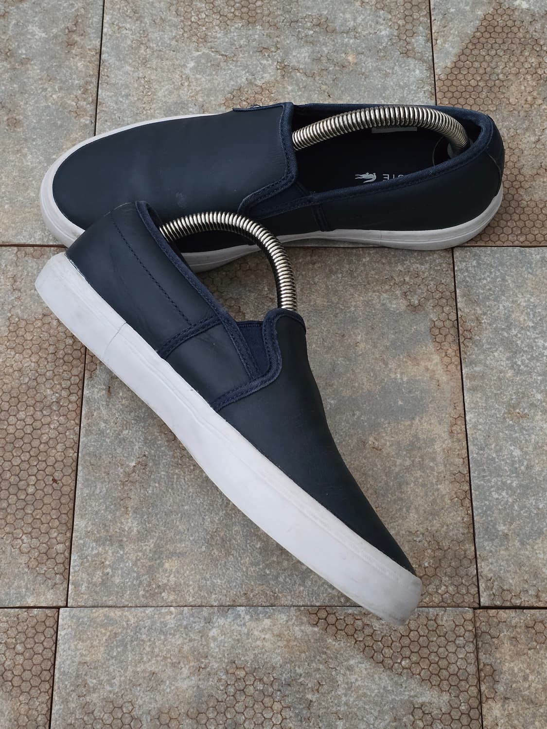 (230)라코스테 가존 네이비 슬립온 상품이미지4