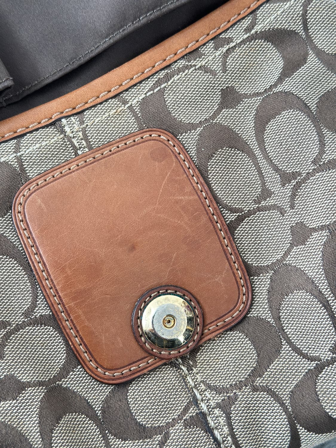 코치 자카드 버클 미니 호보백  상품이미지8