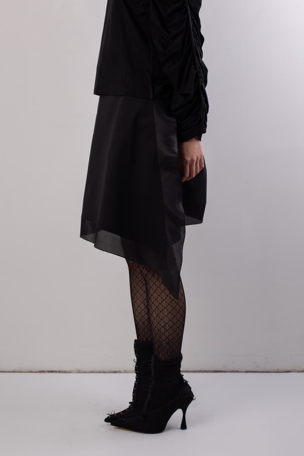 HELMUT LANG ASYMMETRIC WRAP SKIRT 상품이미지3