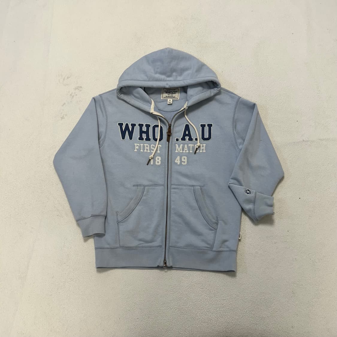 Who.A.U Sky 2way Hoodie Zip-up  상품이미지4