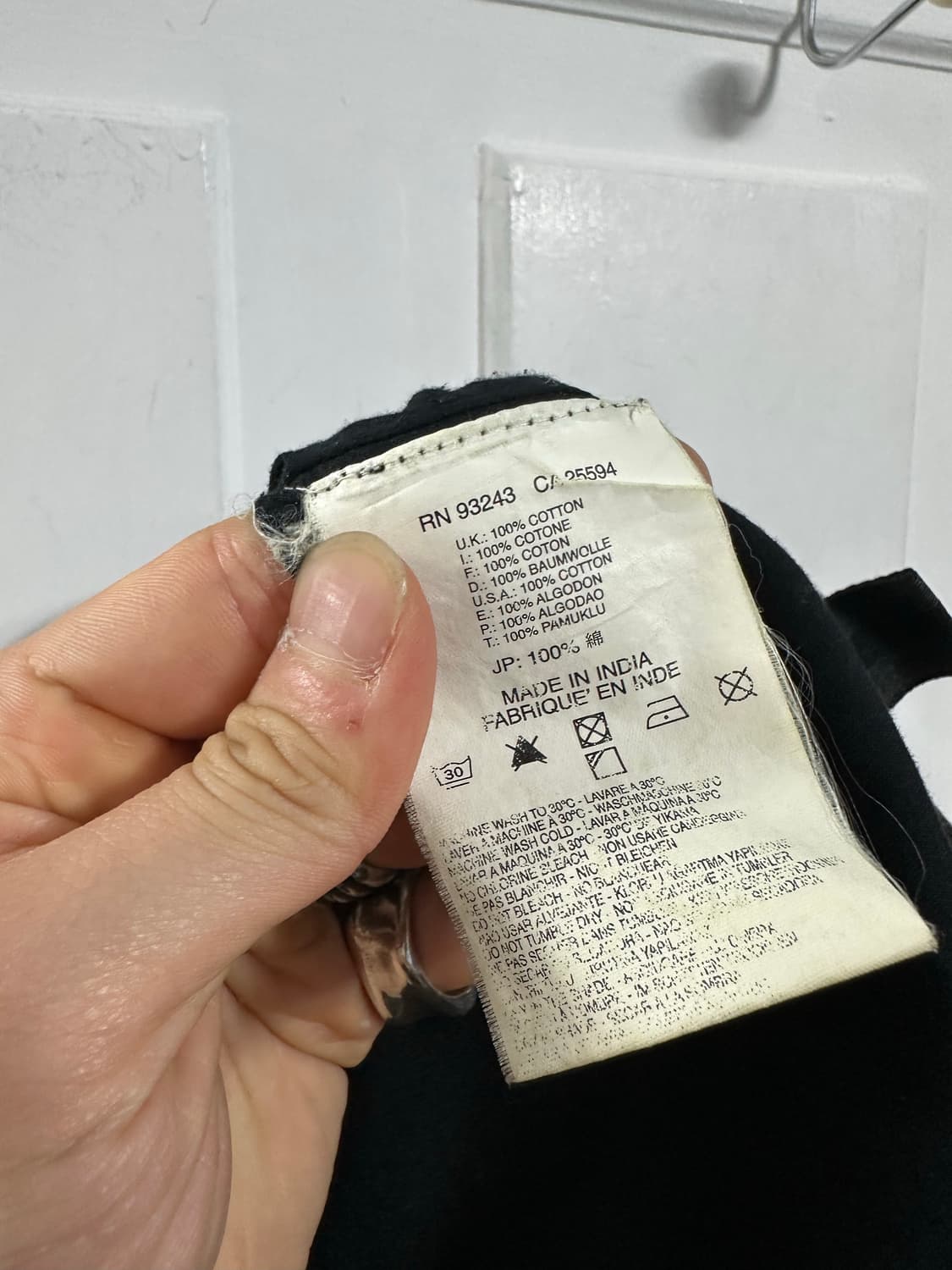 디젤 가먼트다잉 바이커 자켓 상품이미지5