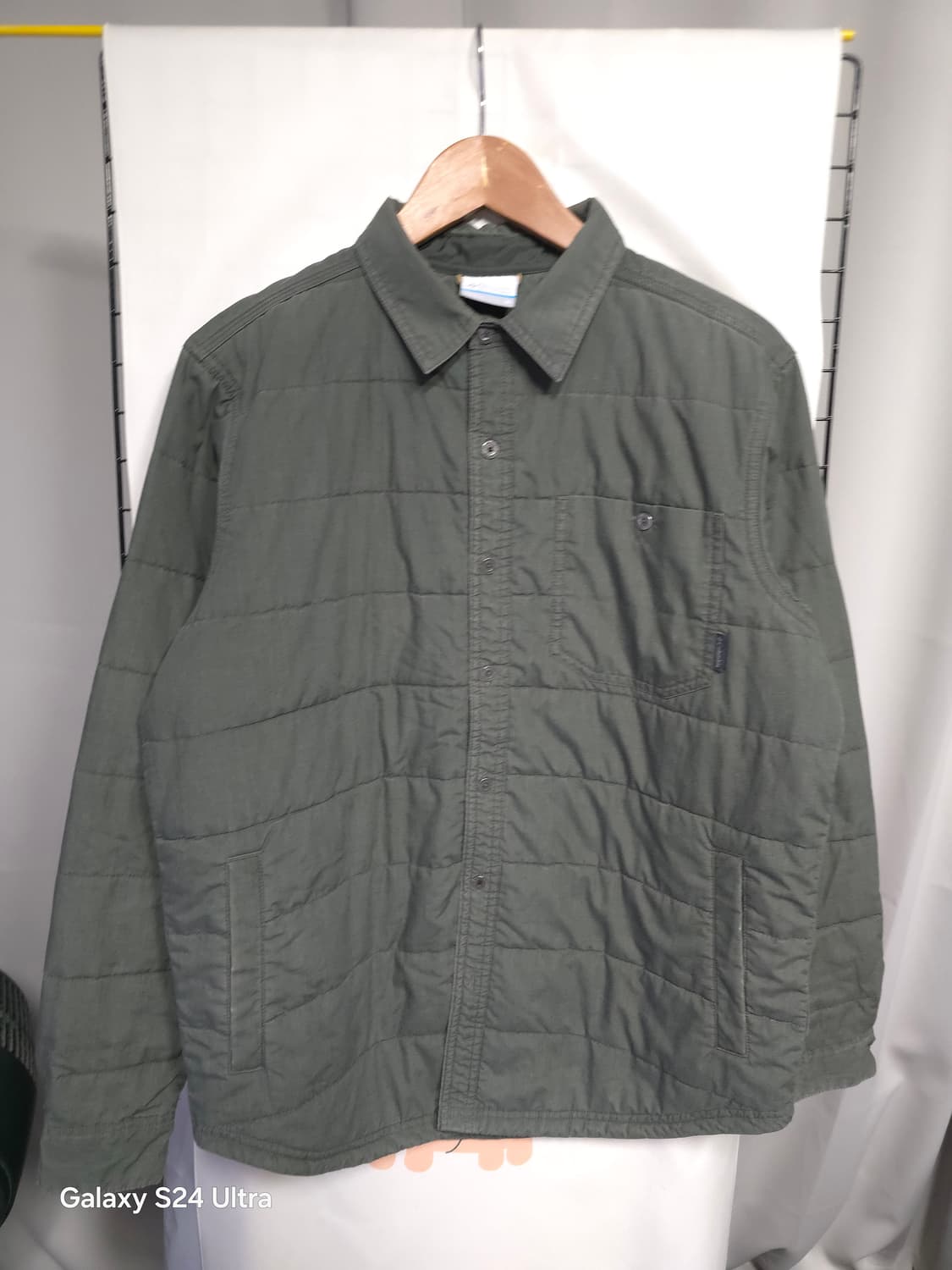 컬럼비아 퀼팅 셔츠 M ✨️정품✨️ 상품이미지1