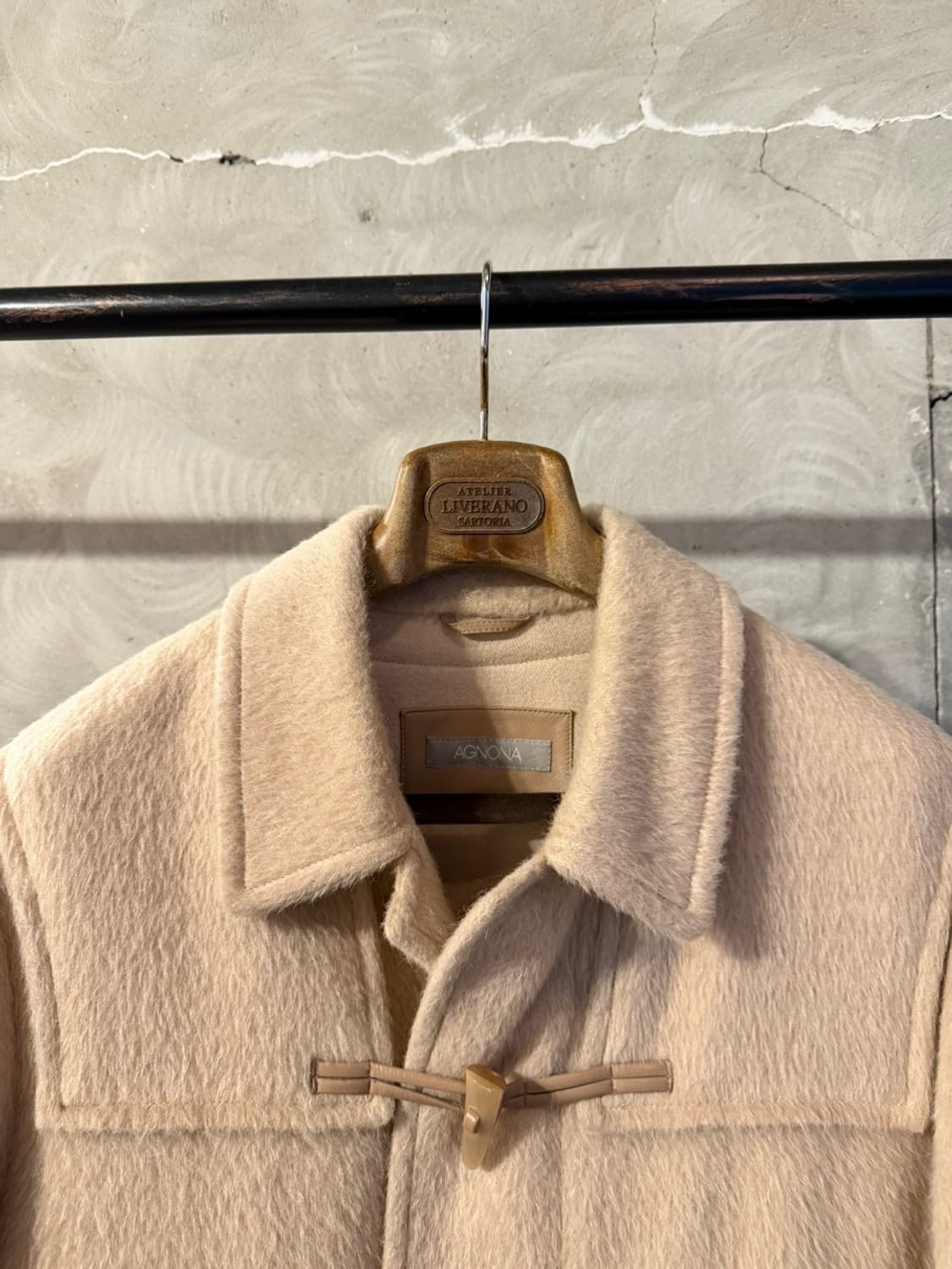 아뇨나 알파카 더플코트 남성100 상품이미지5